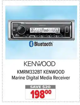 2001 Audio Video KMRM332BT Marine Digital Media Receiver offer