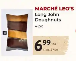 Marche Leo's MARCHÉ LEO'S Long John Doughnuts offer