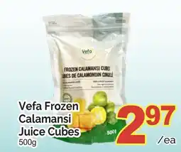 T&T Supermarket VEFA FROZEN CALAMANSI JUICE CUBES, 500g offer
