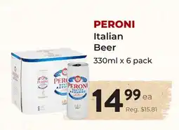 Marche Leo's PERONI Italian Beer offer