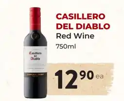 Marche Leo's CASILLERO DEL DIABLO Red Wine offer