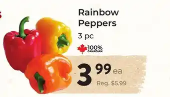 Marche Leo's Rainbow Peppers offer