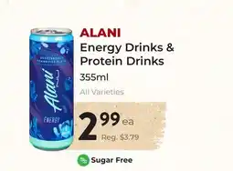 Marche Leo's ALANI Energy Drinks & Protein Drinks offer