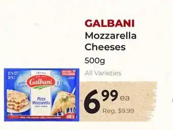 Marche Leo's GALBANI Mozzarella Cheeses offer