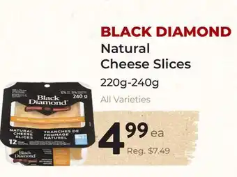 Marche Leo's BLACK DIAMOND Natural Cheese Slices offer