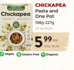 Marche Leo's CHICKAPEA Pasta and One Pot offer