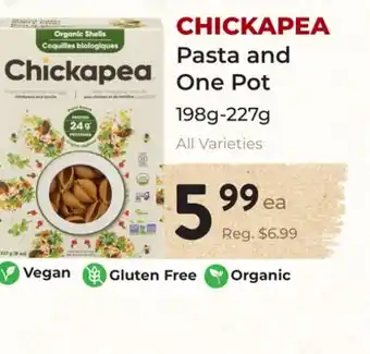 Marche Leo's CHICKAPEA Pasta and One Pot offer