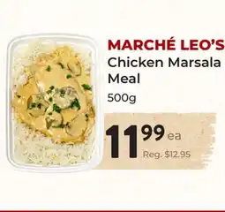 Marche Leo's MARCHÉ LEO'S Chicken Marsala Meal offer