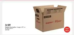 Staples Staples Moving Box - Large - 27 L x 15 W x 16 H offer