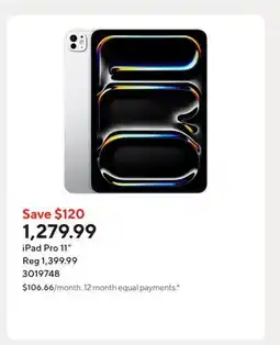 Staples iPad Pro 11 offer