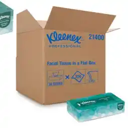 Staples Kleenex Pro Facial Tissue - 100 Sheets/Pack, 36 pk offer