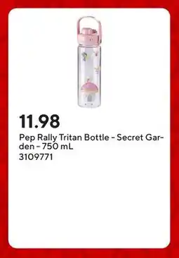 Staples Pep Rally Tritan Bottle - Secret Garden - 750 mL offer