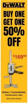 Atlas Tools & Machinery DEWALT TOUGHSERIES Construction Jack offer