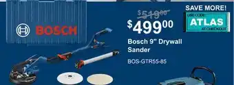 Atlas Tools & Machinery Bosch 9 Drywall Sander offer