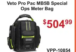 Atlas Tools & Machinery Veto Pro Pac MB5B Special Ops Meter Bag offer