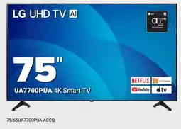 Visions Electronics LG 75 UHD TV AI offer