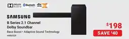 Visions Electronics SAMSUNG B Series 2.1 Channel Dolby Soundbar offer