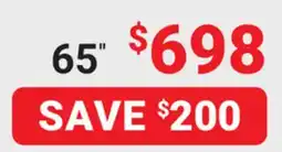 Visions Electronics LG 65 UHD TV AI offer