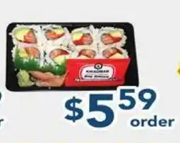 Oceans Fresh Food Market Alaska Roll offer
