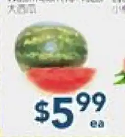 Oceans Fresh Food Market Watermelon offer