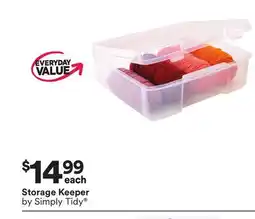 Michaels Storage Keeper by Simply Tidy offer