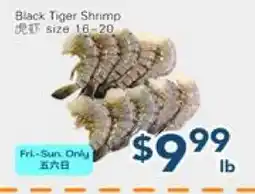 Oceans Fresh Food Market Black Tiger Shrimp offer