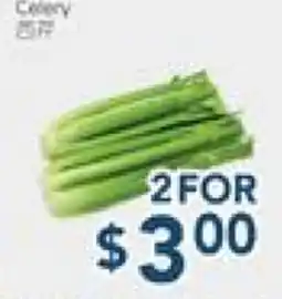 Oceans Fresh Food Market Celery offer