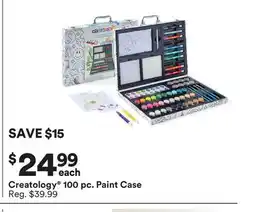 Michaels Creatology 100 pc. Paint Case offer