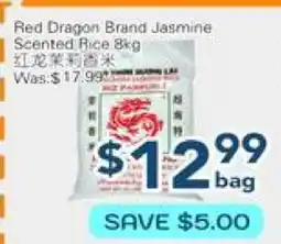 Oceans Fresh Food Market Red Dragon Brand Jasmine Scented Rice offer