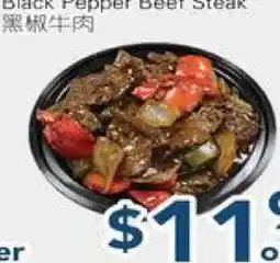 Oceans Fresh Food Market Black Pepper Beef Steak offer