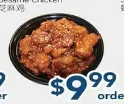 Oceans Fresh Food Market Sesame Chicken offer