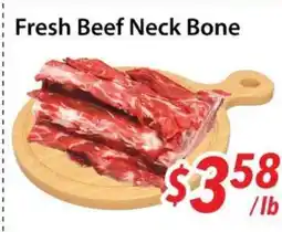 Bestco Food Mart Fresh Beef Neck Bone offer