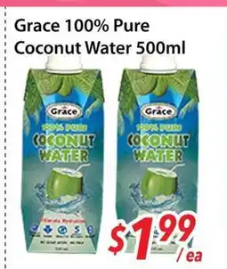 Bestco Food Mart Grace 100% Pure Coconut Water offer