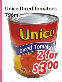 Bestco Food Mart Unico Diced Tomatoes offer
