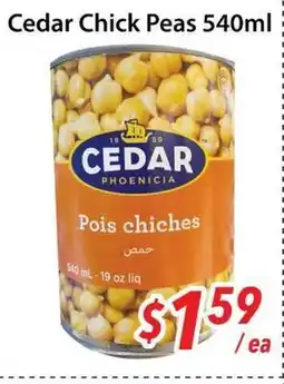 Bestco Food Mart Cedar Chick Peas offer