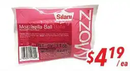 Bestco Food Mart Silani Mozzarella Ball offer