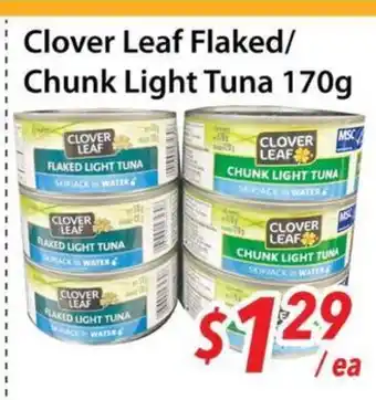 Bestco Food Mart Clover Leaf Flaked/Chunk Light Tuna offer