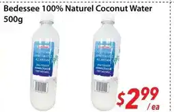 Bestco Food Mart Bedessee 100% Natural Coconut Water offer