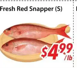 Bestco Food Mart Fresh Red Snapper (S) offer