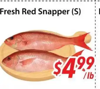 Bestco Food Mart Fresh Red Snapper (S) offer
