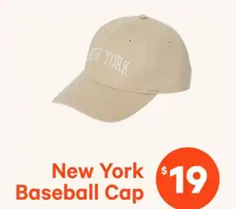 Joe Fresh New York Baseball Cap offer