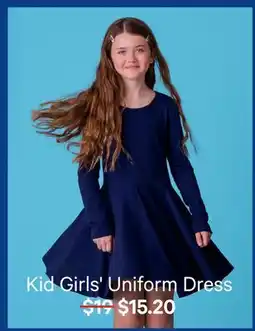 Joe Fresh Kid Girls' Uniform Dress offer