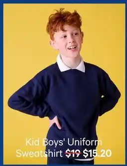 Joe Fresh Kid Boys' Uniform Sweatshirt offer