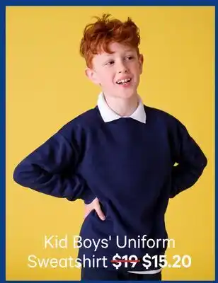 Joe Fresh Kid Boys' Uniform Sweatshirt offer