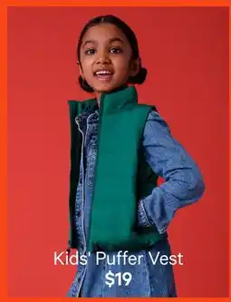 Joe Fresh Kids' Puffer Vest offer