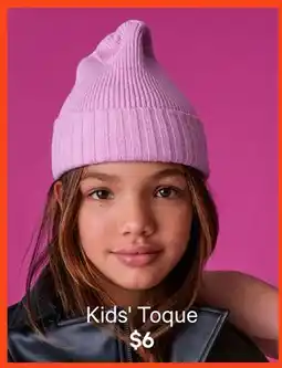 Joe Fresh Kids' Toque offer