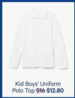 Joe Fresh Kid Boys' Uniform Polo Top offer