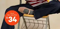 Joe Fresh Velvet Mary Jane Flats offer