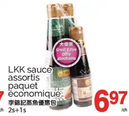 T&T Supermarket LKK SAUCE ASSORTIS PAQUET ECONOMIQUE, 2s+1s offer