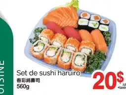 T&T Supermarket SET DE SUSHI HARUIRO, 560G offer